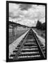 Railroad Tracks Stretching into the Distance-Philip Gendreau-Framed Photographic Print