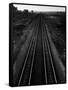 Railroad Tracks-Andreas Feininger-Framed Stretched Canvas