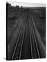 Railroad Tracks-Andreas Feininger-Stretched Canvas