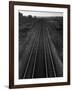 Railroad Tracks-Andreas Feininger-Framed Photographic Print