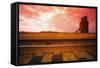 Railroad Tracks-null-Framed Stretched Canvas