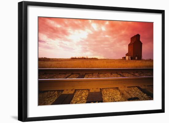 Railroad Tracks-null-Framed Photographic Print