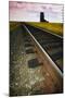 Railroad Tracks-null-Mounted Photographic Print