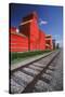 Railroad, Train Station-null-Stretched Canvas