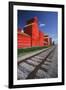 Railroad, Train Station-null-Framed Photographic Print