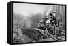 Railroad Workers, c1880s-null-Framed Stretched Canvas