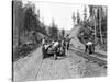 Railroad Workers, Circa 1919-Asahel Curtis-Stretched Canvas