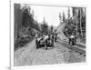 Railroad Workers, Circa 1919-Asahel Curtis-Framed Giclee Print