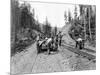 Railroad Workers, Circa 1919-Asahel Curtis-Mounted Giclee Print