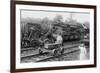 Railroad Wreck-null-Framed Premium Giclee Print