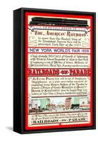 Railroads On Parade-null-Framed Stretched Canvas