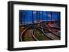 Rails-Andr? Burian-Framed Photographic Print