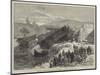 Railway Accident at Antibes, Near Cannes, Dragging for the Dead-null-Mounted Giclee Print