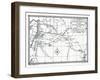 Railway and Motor Routes and Pipelines, Syrian Desert, 1937-Emery Walker-Framed Giclee Print