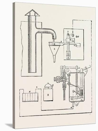 Railway Apparatus at the Paris Electrical Exhibition: Controller for Water Tanks (Lartigue System)-null-Stretched Canvas