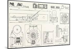 Railway Apparatus at the Paris Electrical Exhibition: Fig. 1. Lartigue's Switch Controller. Fig. 2.-null-Mounted Giclee Print