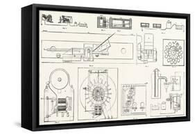 Railway Apparatus at the Paris Electrical Exhibition: Fig. 1. Lartigue's Switch Controller. Fig. 2.-null-Framed Stretched Canvas