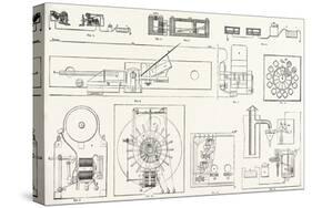 Railway Apparatus at the Paris Electrical Exhibition: Fig. 1. Lartigue's Switch Controller. Fig. 2.-null-Stretched Canvas