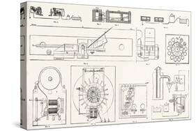 Railway Apparatus at the Paris Electrical Exhibition: Fig. 1. Lartigue's Switch Controller. Fig. 2.-null-Stretched Canvas