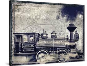 Railway Beantown-Mindy Sommers-Stretched Canvas