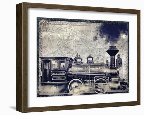 Railway Beantown-Mindy Sommers-Framed Giclee Print