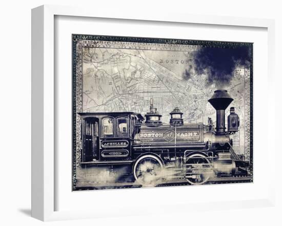 Railway Beantown-Mindy Sommers-Framed Giclee Print