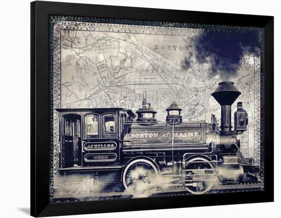 Railway Beantown-Mindy Sommers-Framed Giclee Print