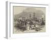 Railway Blockade at Clifton Station, Near Manchester-null-Framed Giclee Print