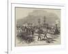 Railway Blockade at Clifton Station, Near Manchester-null-Framed Giclee Print