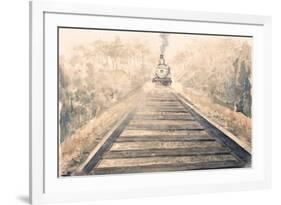 Railway Bound-Patricia Pinto-Framed Art Print