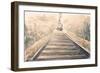 Railway Bound-Patricia Pinto-Framed Art Print