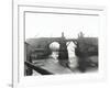 Railway Bridge across Deptford Creek, London, 1913-null-Framed Photographic Print