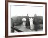 Railway Bridge across Deptford Creek, London, 1913-null-Framed Photographic Print