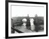 Railway Bridge across Deptford Creek, London, 1913-null-Framed Photographic Print