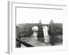 Railway Bridge across Deptford Creek, London, 1913-null-Framed Photographic Print