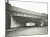 Railway Bridge across Globe Road, Bethnal Green, London, 1914-null-Mounted Photographic Print