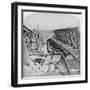 Railway Bridge across the Vals River at Kroonstad, Blown Up by the Boers, South Africa, 1901-Underwood & Underwood-Framed Giclee Print