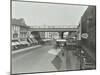 Railway Bridge and Advertising over the Brixton Road, Lambeth, London, 1938-null-Mounted Photographic Print