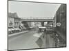 Railway Bridge and Advertising over the Brixton Road, Lambeth, London, 1938-null-Mounted Photographic Print