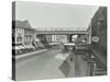 Railway Bridge and Advertising over the Brixton Road, Lambeth, London, 1938-null-Stretched Canvas