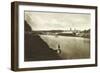 Railway Bridge and Novodevichy Convent (New Maidens' Conven), Moscow, Russia, 1910S-null-Framed Giclee Print