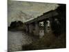 Railway Bridge at Argenteuil, c.1873-Claude Monet-Mounted Giclee Print