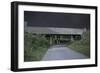 Railway Bridge at Night-Robert Brook-Framed Photographic Print