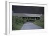 Railway Bridge at Night-Robert Brook-Framed Photographic Print