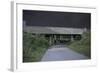 Railway Bridge at Night-Robert Brook-Framed Photographic Print