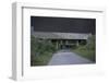 Railway Bridge at Night-Robert Brook-Framed Photographic Print