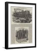 Railway Bridges for India-null-Framed Giclee Print