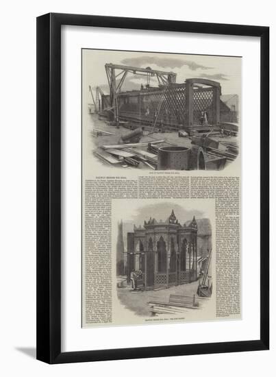 Railway Bridges for India-null-Framed Giclee Print