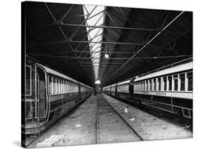 Railway Carriages-null-Stretched Canvas