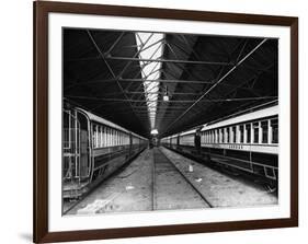 Railway Carriages-null-Framed Photographic Print